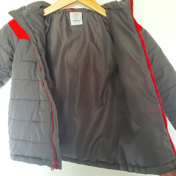Gymboree Boys Puffer Jacket Size XS Kids Hooded - Picture 5 of 8